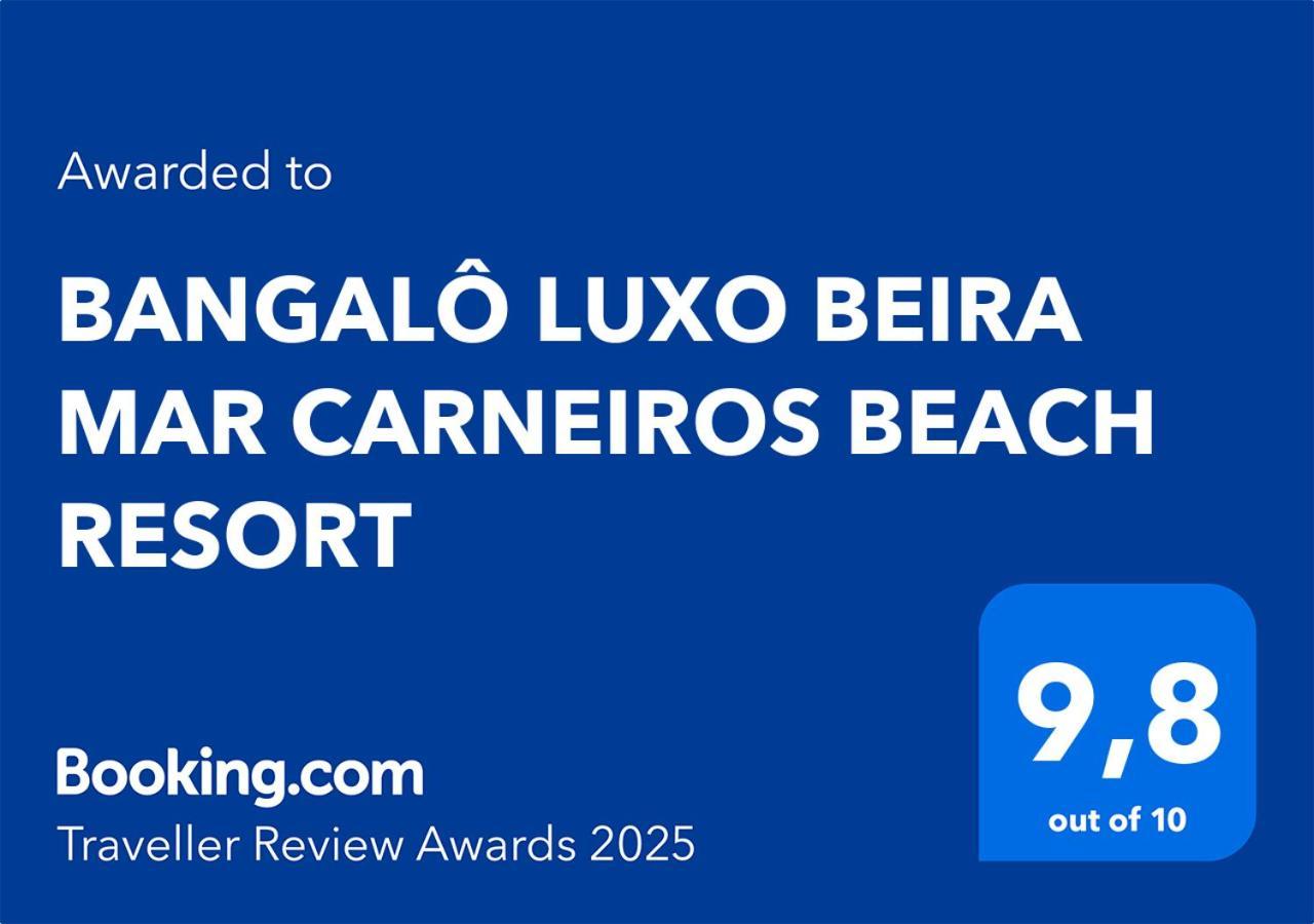 Bangalo Luxo Beira Mar Carneiros Beach Resort Praia dos Carneiros Exterior photo